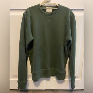 Sid Mashburn Men’s green crewneck sweatshirt (Sz M)